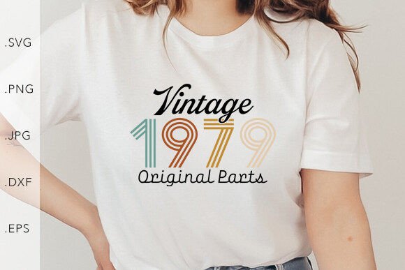 Download Vintage 1979 Original Parts SVG PNG - 1979 Collection