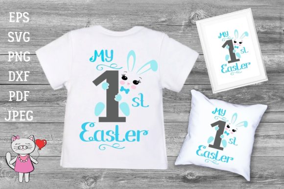 Download My First Easter Svg T-shirt Design Boy - Shirt design Collection