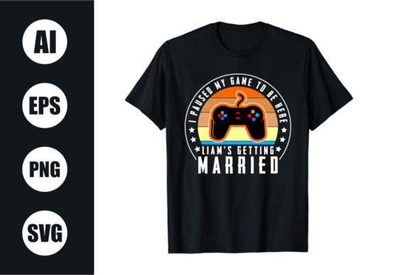 Download Bachelor Party Retro Wavy T Shirt Design - Shirt design Collection