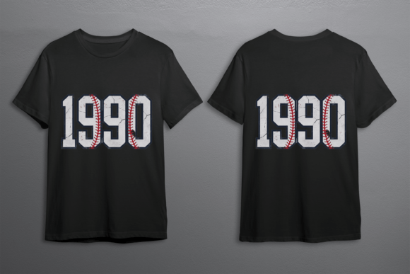 Download 1990 T-Shirt Design - Shirt design Collection