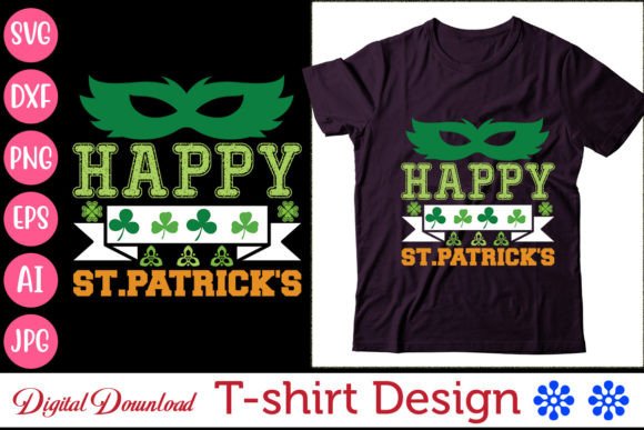 Download Happy St.patrick's T-shirt Design - Shirt design Collection