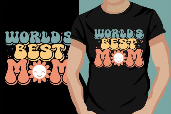 Download Mothers Day Wavy T-Shirt Design - Shirt design Collection