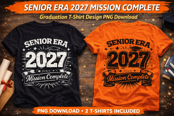 Download Senior Era 2027 Graduation PNG – Missio - Graduation Collection