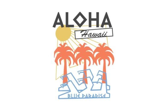 Download Aloha Hawaii Vintage T-shirt Design - Shirt design Collection